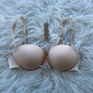 Skims Ultimate Push Up Strapless Bra Sand Size 38B